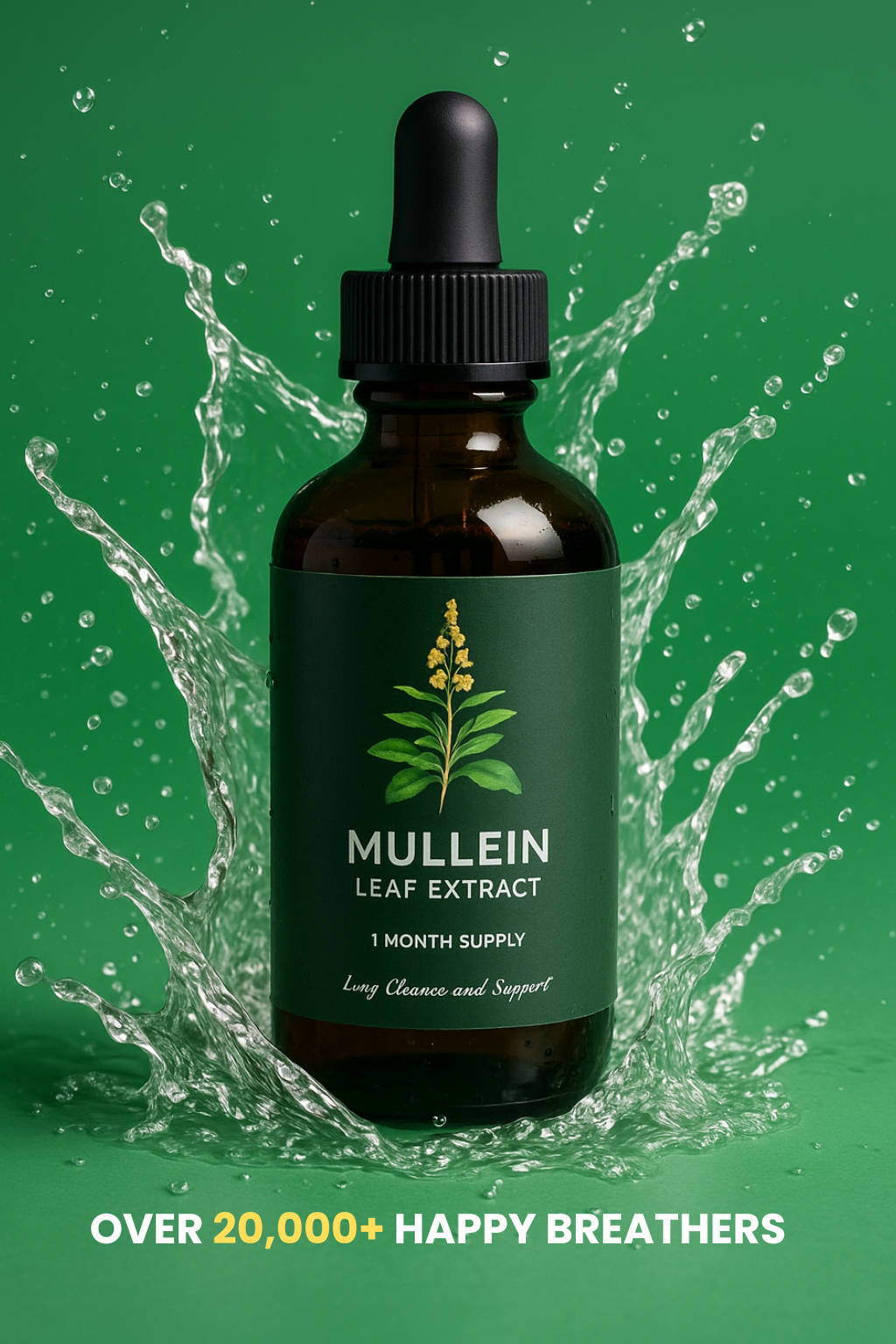 SecondBreath: Natural Mullein Drops